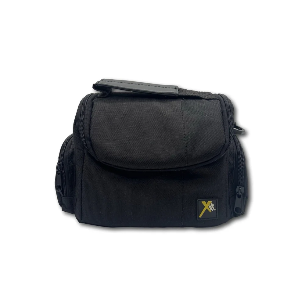 Deluxe Digital Photo Video Camera Camcorder Padded Carrying Case Black